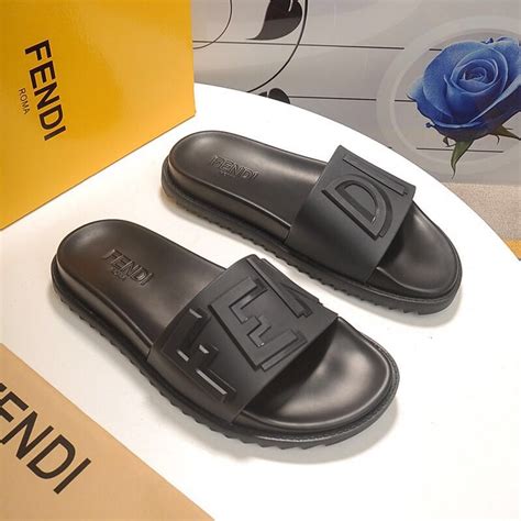 fendi flip flops i m stylin|Fendi slides on sale.